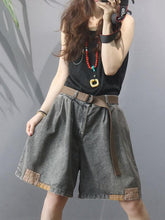 Loose Wide-Leg Comfortable Jean Shorts